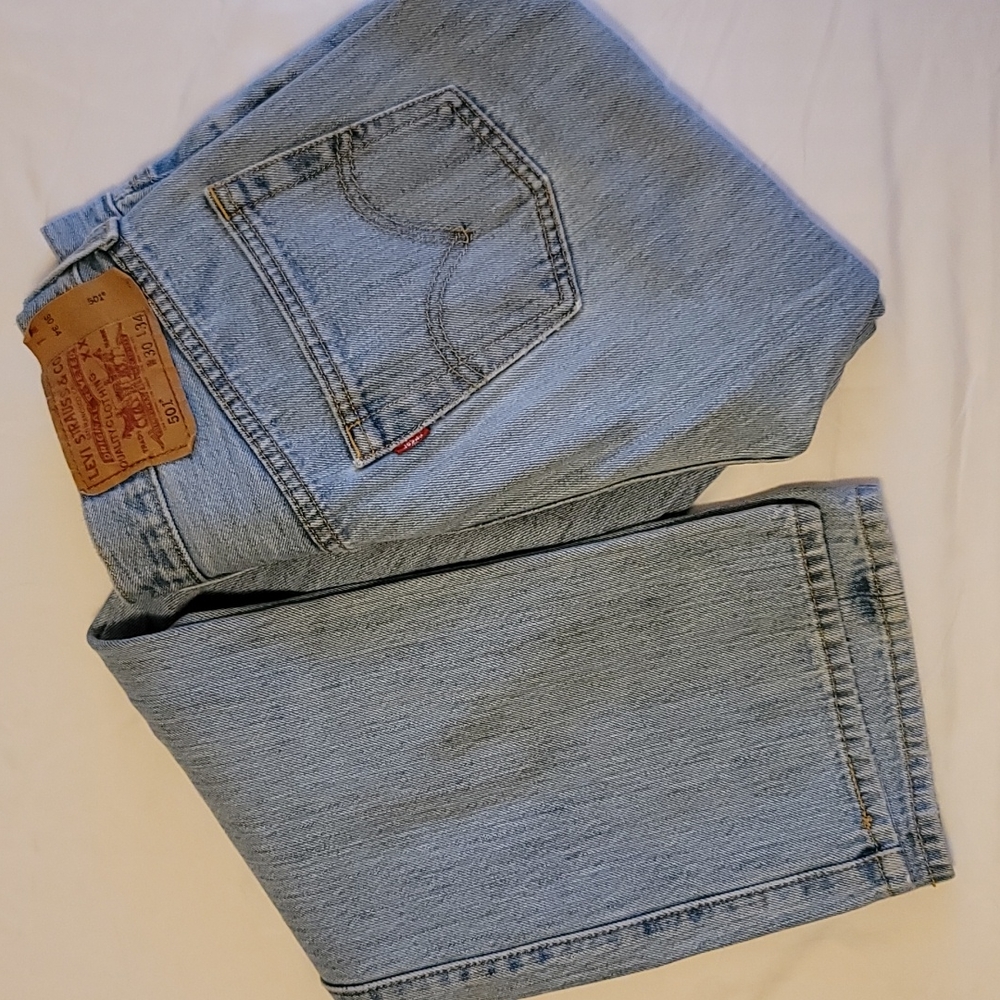 LEVI'S 501 Jeans Size 30W x 34L